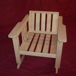 Rea Rocker - Solid Oak Hardwood