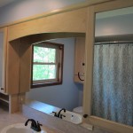 Bailey Custom Solid Maple Upper Mirror Cabinets