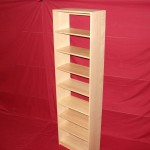 Single Natural Bookshelf