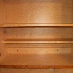 Cabinet With Half Shelf