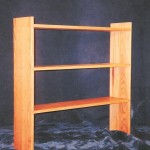 Solid American Red Oak Bookshelf