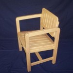 Bailey Slat Chair with Swivel back