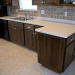 Sink, Counter, Backsplash and Cabinets