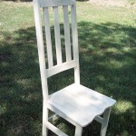 High Back Shaker Style Chair