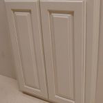 Medicine Cabinet Bone White With Gold Glaze