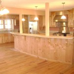 Mattingly  Kitchen – Solid Knotty Alder Wood – Island