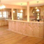 Mattingly Kitchen - Solid Knotty Alder Wood - Island