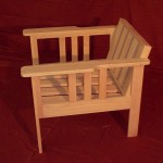 Mission Style Chair Natural