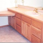 Solid Oak Hardwood Square Raised Panel Vanity