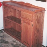 Solid Red Oak Hardwood Buffet