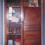 Solid Oak Hardwood Curio