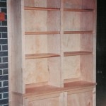 Shaker Style Natural Bookshelf