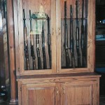 Solid Hardwood Gun Cabinet