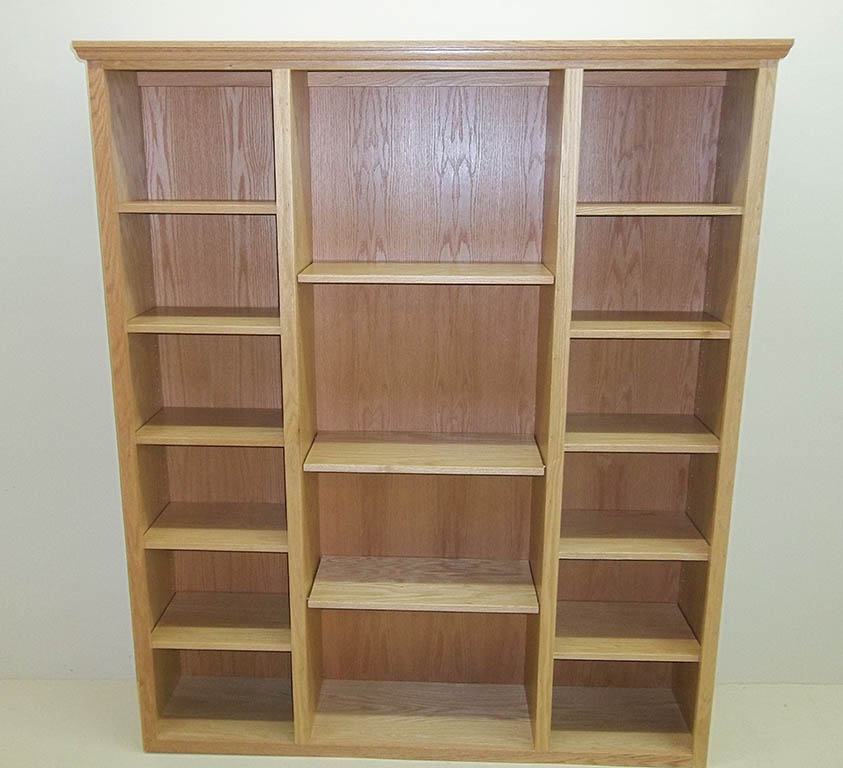 Custom Handcrafted Solid Wood Bookcases, Custom Made Solid Wood Bookcases