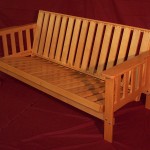 Solid Poplar Futon