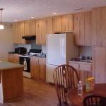 Tweedy – Rear view of kitchen