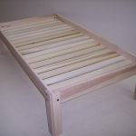 Twin Platform Bed Birch