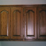 Utility Room - Arched Panel Cabinets