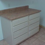 Utility Room Drawers and Counter Top