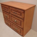 Patriot Dresser – 44″W x 19 1/2″T x 36″T – Hard Maple – Ipswich Pine – $1,500.00 – $2,300.00 – Buy as seen $2,230.00