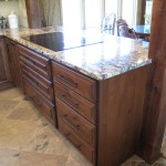 Alder Wood Bar and Cooktop