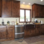 Alder Wood Kitchen Cabinets