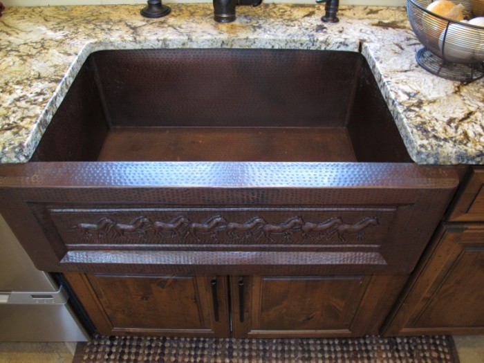 Farmhouse Sink from Top