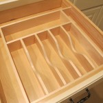 Wooden Silverware Insert