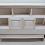 Custom Headboard With Sliding Doors