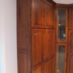 Custom Solid Wood Raised Panel Curio