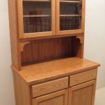 Solid Red Oak Hutch