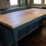 Custom Solid Wood Island