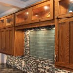 Lighted Wall Cabinets With Glass