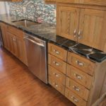 Red Oak Base Cabinets