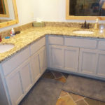 Flat Panel Distressed Vanity