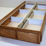 Custom 6 Drawer Bed