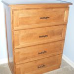 Solid Maple Flat Panel Dresser