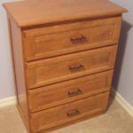 Custom Flat Panel 4 Drawer Dresser