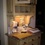 Custom Hutch With Lighting