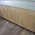 Flat Panel Kitchen Base Cabinets