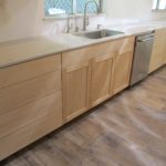 Maple Flat Panel Cabinets