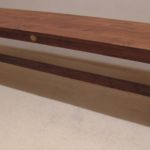 Custom Rustic Stained Bench