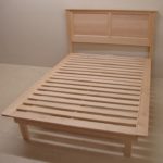 Custom Solid Maple Bed with Head  Board