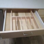 Solid Wood Silverware Tray