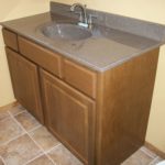 Solid Red Oak Vanity