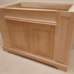 Maple Vanity With Inset Doors