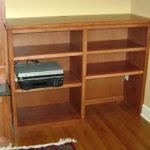 Open Shelved Electronics Shelf