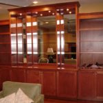 Mirror & Lights Bookcase