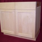 Solid Natural Maple Cabinet