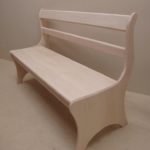 Solid Natural Maple Bench